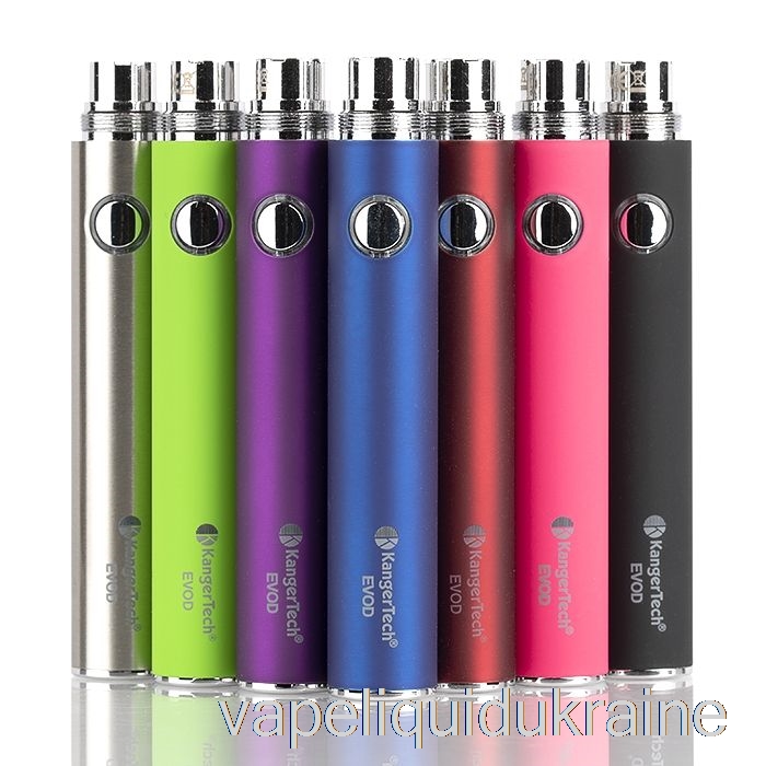 Vape Liquid Ukraine Kanger EVOD 650mAh / 1000mAh Battery 650mAh - White